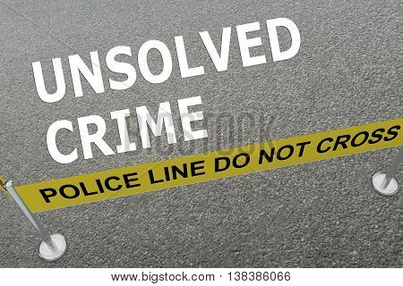 Unsolved Crime Concept