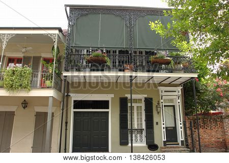 New Orleans French Quarter Street Scene in NEW ORLEANS