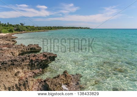 Clear Water In The Bay Of Pigs
