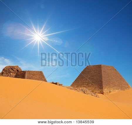 Meroe Piramitler Sudan