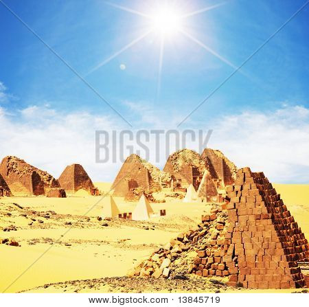 Meroe Piramitler Sudan