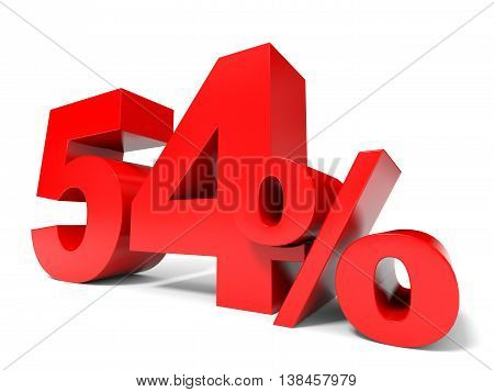Red Fifty Four Percent Off. Discount 54%.