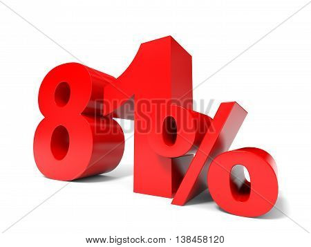 Red Eighty One Percent Off. Discount 81%.