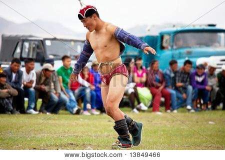 Hold összege, Mongólia - július 25.: hagyományos mongol harci fesztivál július 25, 2010-ban hold összege, 