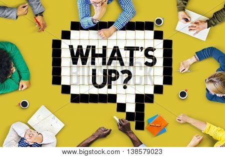Expression Words Emotion Communication Slang Concept