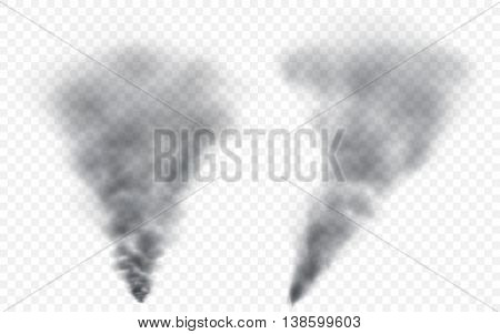 Translucent Gray Smoke
