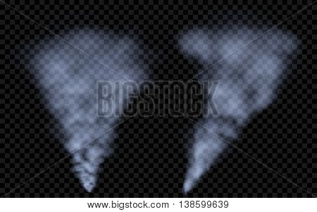 Translucent Blue Smoke