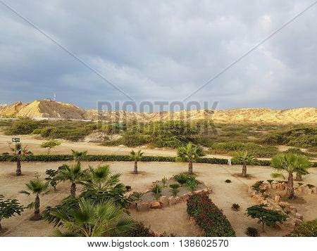 The best view of the desert in Piura