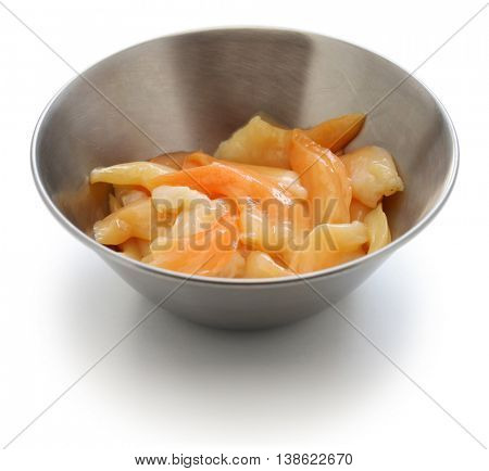 aoyagi, trough shell foot, japanese food