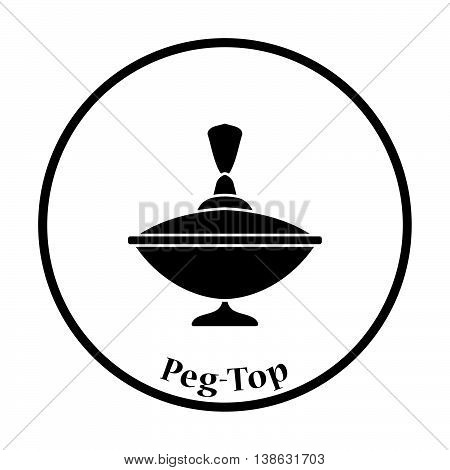 Peg-top Icon