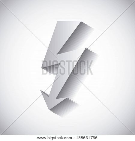 beam load voltage isolated, vector illustration eps10