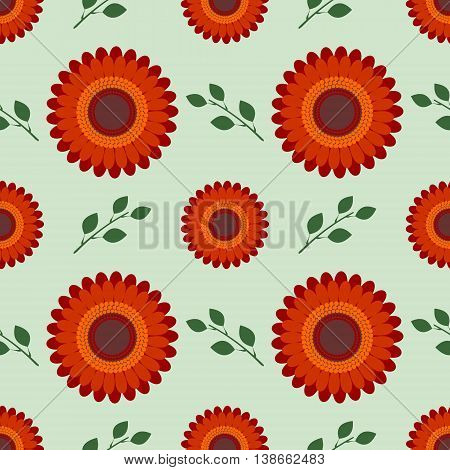 Seamless Vector Floral Pattern