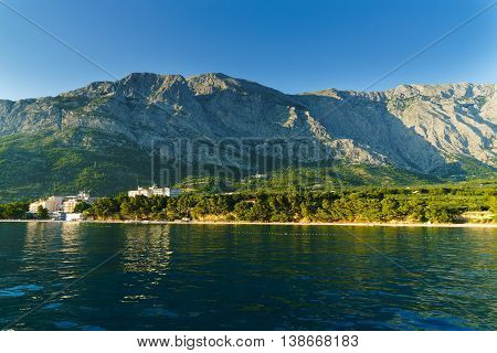 Baska Voda is a seaside resort on the Makarska Riviera