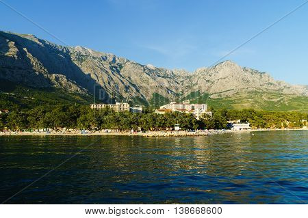 Baska Voda is a seaside resort on the Makarska Riviera