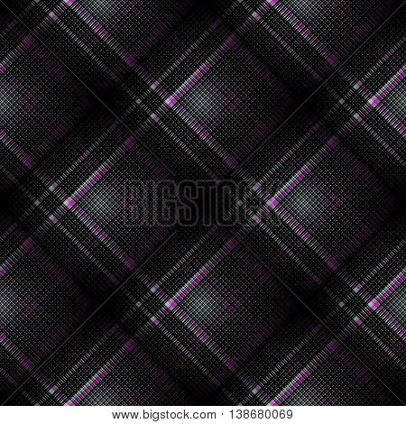 Checkered seamless pattern. Cowboy ornament. Abstract symmetrical background. Vector eps10