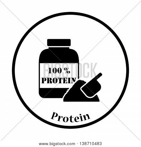 Icon Of Protein Conteiner