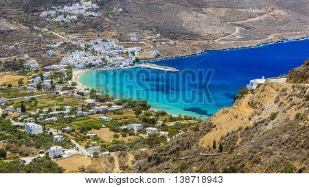 scenic Greece - Amorgos island - Aegialis bay, Cyclades