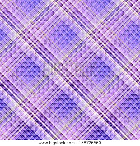 Checkered seamless pattern of interwoven colored thin strips. Motley abstract symmetrical background. Tartan template for fabrics, wallpaper. Vector eps10