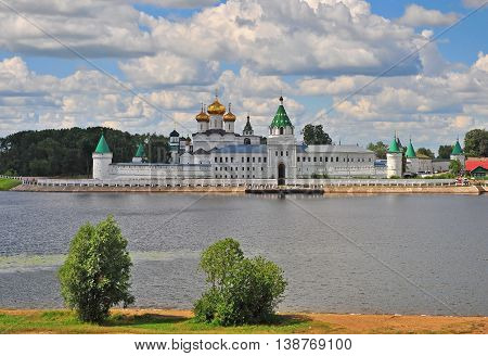 View of Ipatiev monastery in Kostroma Golden ring Russia
