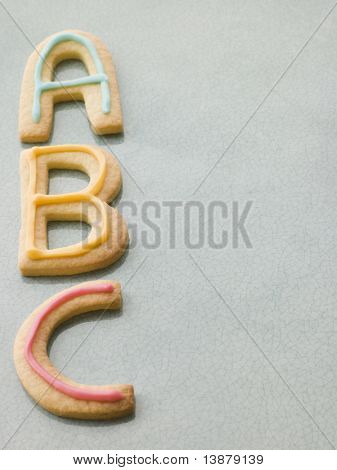 ขนมปัง ABC Shortbread