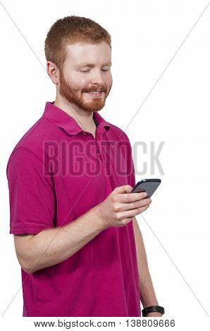 Man Texting