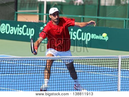 Davis Cup Tennis Game Ukraine V Austria