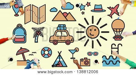 Travel Vacation Sun Fun Enjoyment Concept
