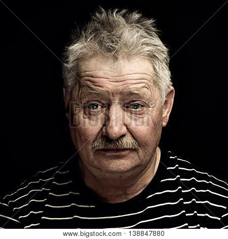 Very Old Man Portrait