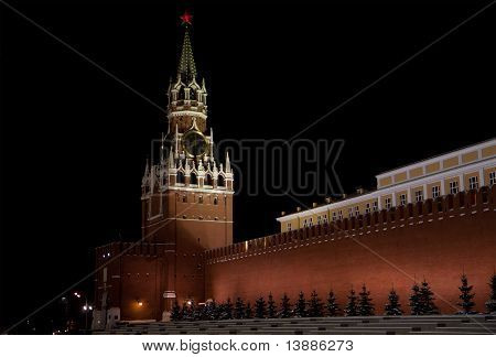 Moskova Kremlin geceleri