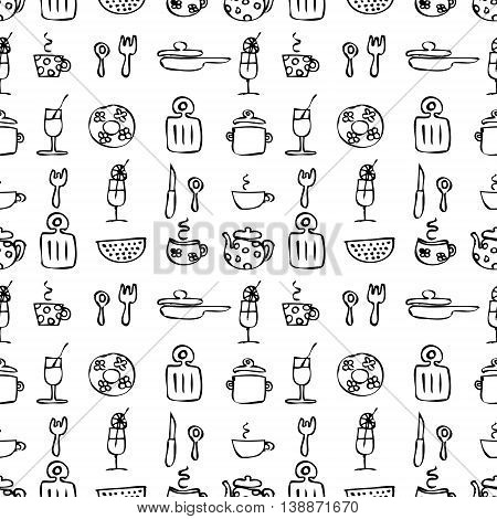 Vector Seamless Pattern, Graphic Illustration