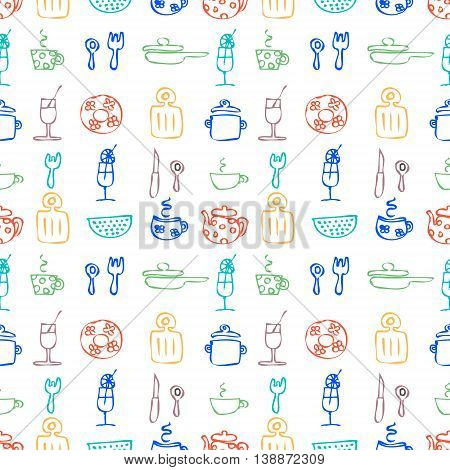 Vector Seamless Pattern, Graphic Illustration