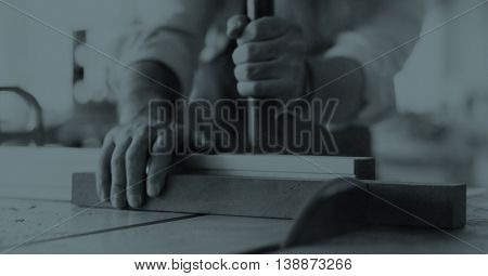 Handyman Occupation Craftsmanship Carpentry Concept