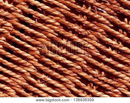 Abstract Wicker Baslet Texture.
