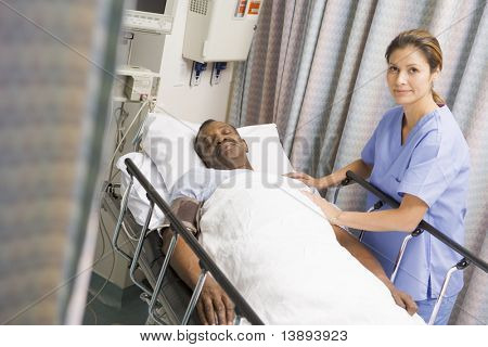 Krankenschwester Pflege für Patienten