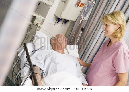Krankenschwester Pflege für Patienten