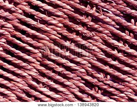 Abstract Wicker Baslet Texture.
