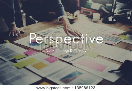 Perspective Attitude Standpoint Viewpoint Point of View Concept