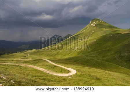 Stog peak in Sutjeska national park Bosnia and Herzegovina