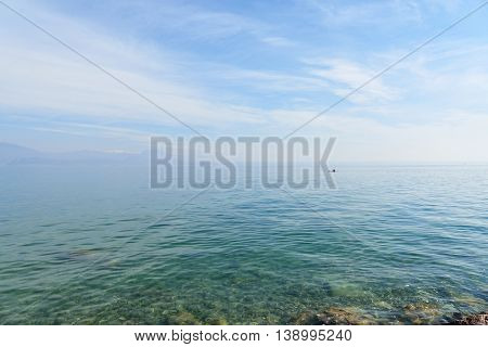 Landscape Of Garda Lake