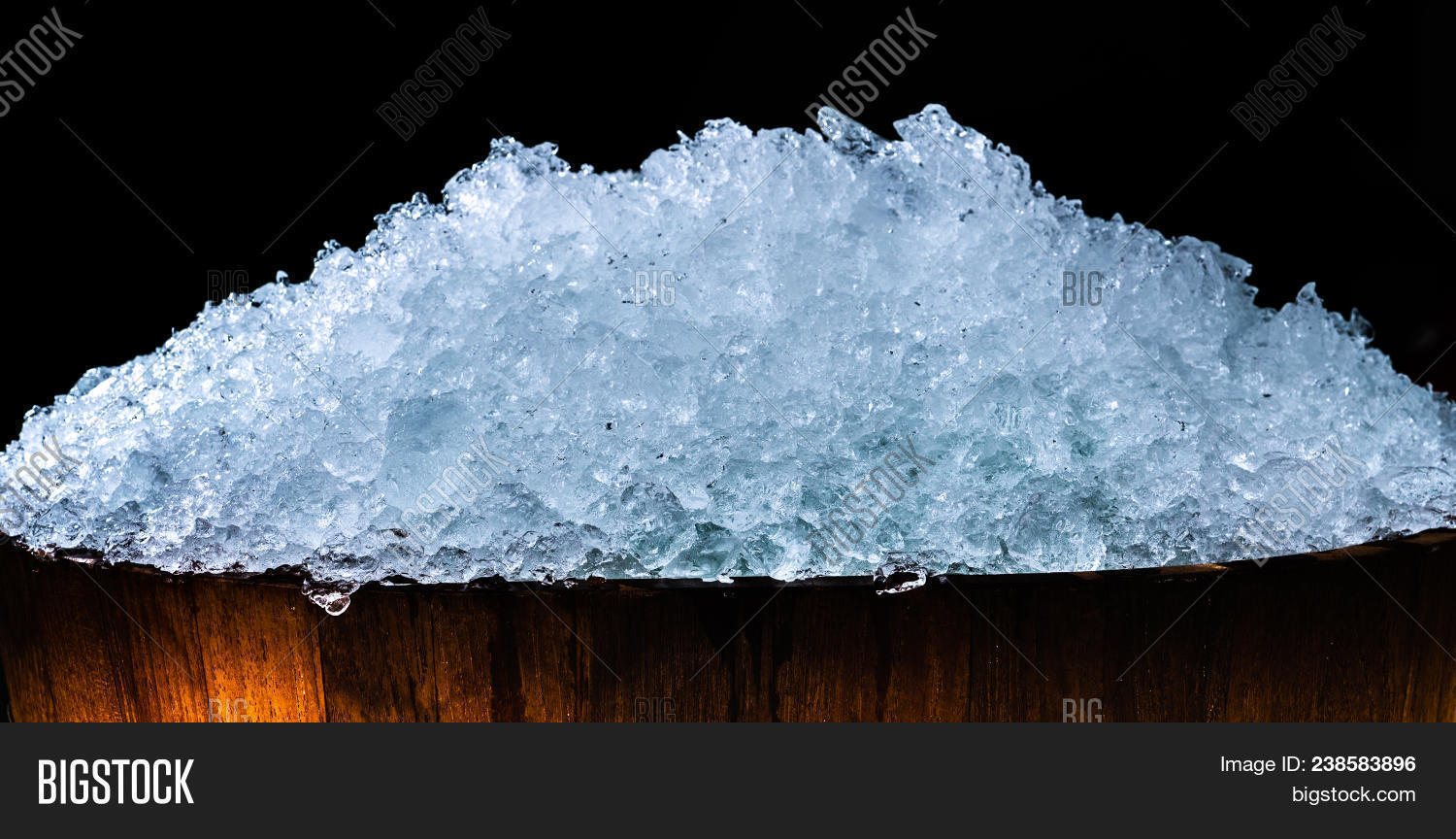 Pile Crushed Ice Cubes Image & Photo (Free Trial) Bigstock