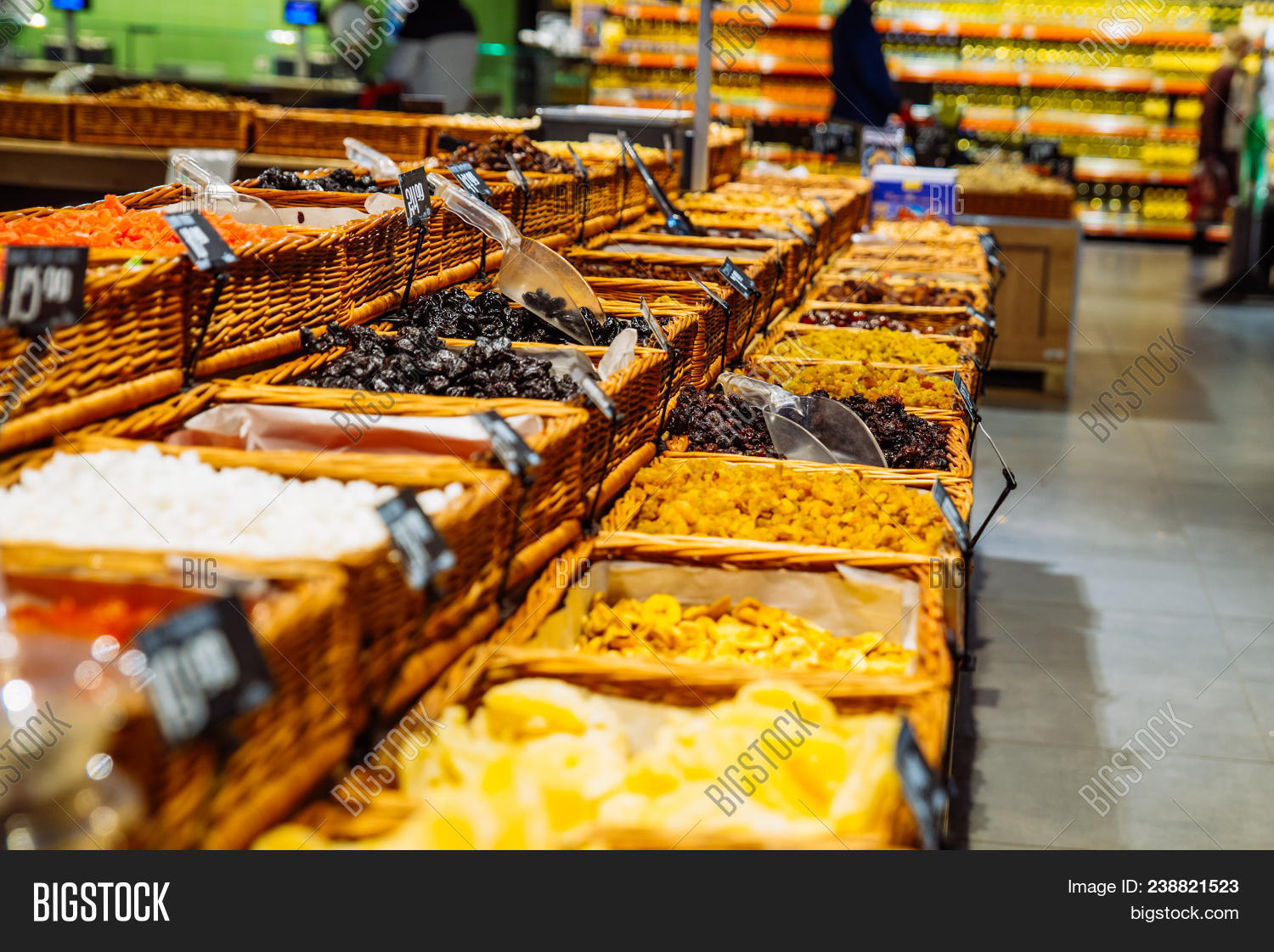 Dry Fruits On Store Image & Photo (Free Trial) Bigstock