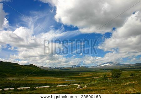 Handargevidda cloudscape