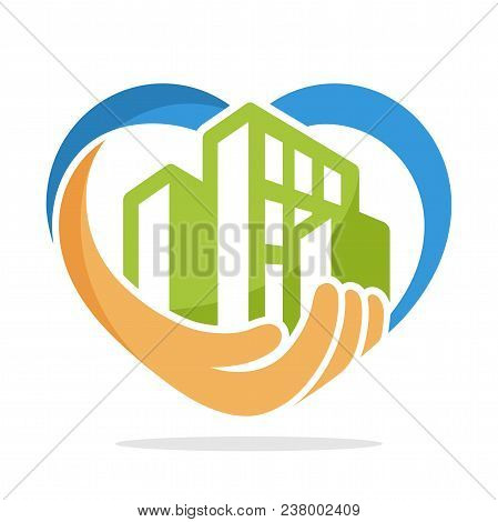Illustration Icon With The Concept Of Urban Environmental Care