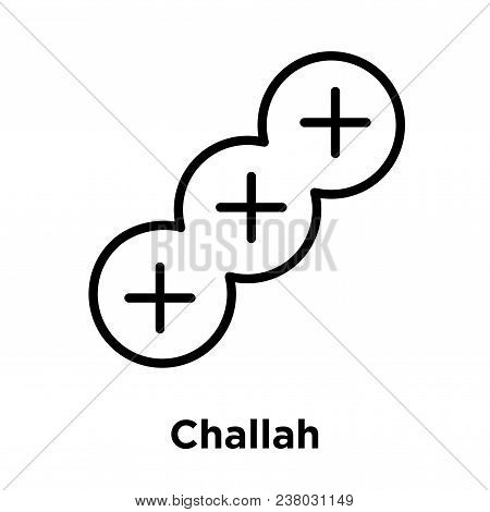Challah Icon Isolated On White Background