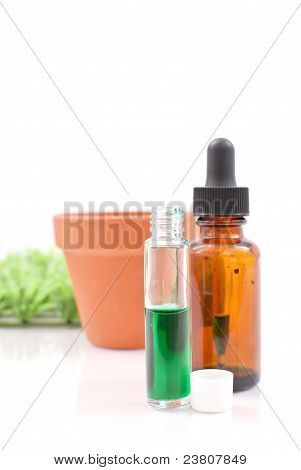 Chlorophyll In der Flasche