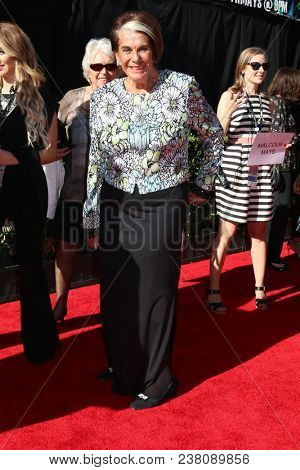 LOS ANGELES - APR 26:  Sara Karloff at the 2018 TCM Classic Film Festival - Opening Night Gala - 50th Anniversary of 