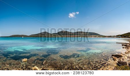 Landscape Of Sardinian Gulf Of Maristella