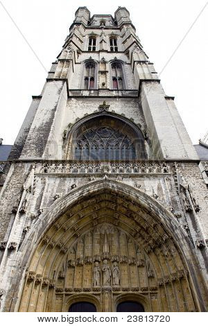Katedralen i St. Bavon, Gent, Flandern, Belgien