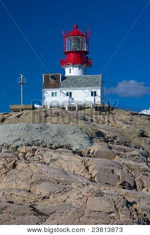 fyrtårnet, Lindesnes, Norge