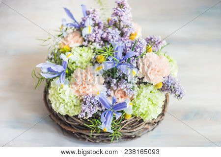 Floral Concept For Card